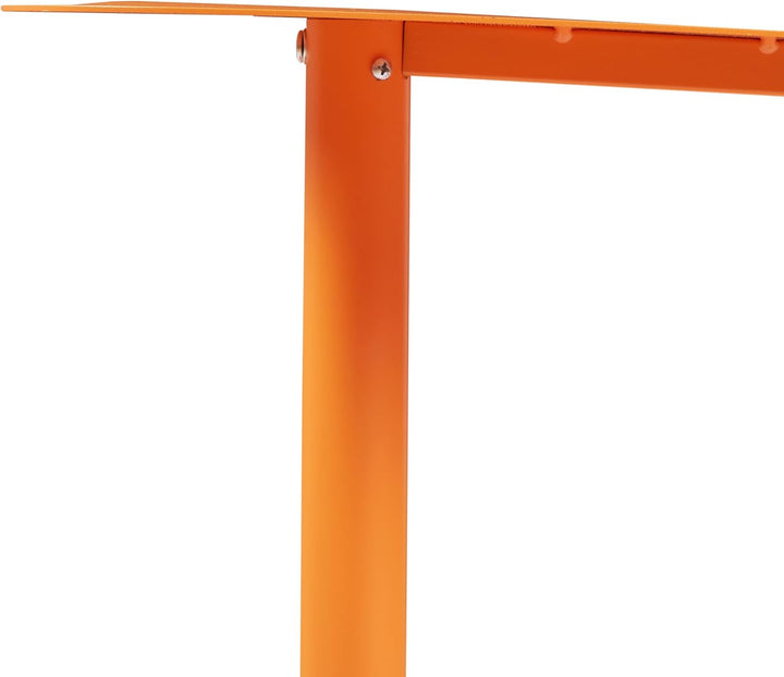 [en.casa] Beistelltisch Nastätten Gartentisch Couchtisch mit Metallgestell Sofatisch modernes Design