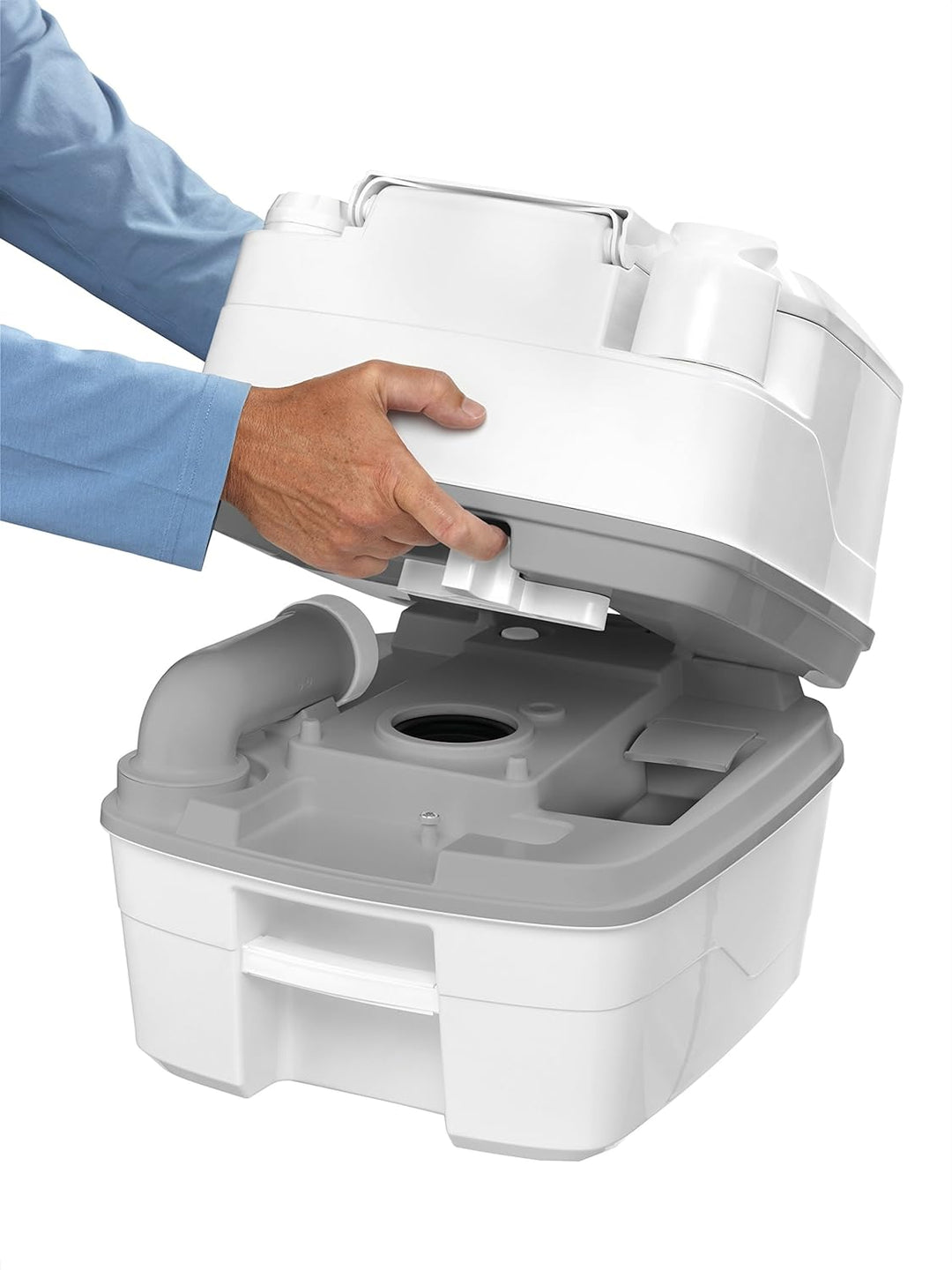 Thetford 92828 Porta Potti 335 Qube Tragbare Toiletten, weiss 313 x 342 x 382 mm Porta Potti 335 Sin