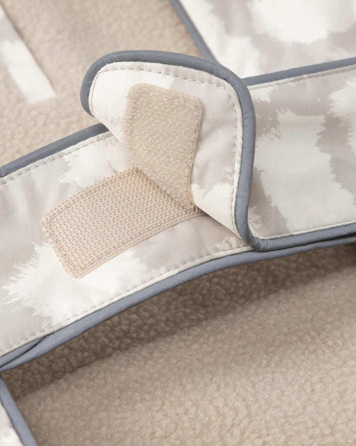 Larkson Hundemantel Beige Leo - Jonte - Regenmantel für Kleine &amp; Mittelgrosse Hunde - 10000 mm Wasse