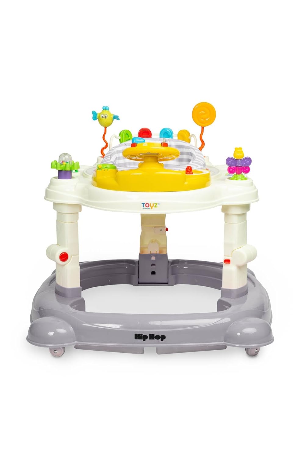 Toyz HIPHOP Lauflernhilfe für Babys ab 6 Monaten mit Lerntafel - Activity Center mit Licht und Musik