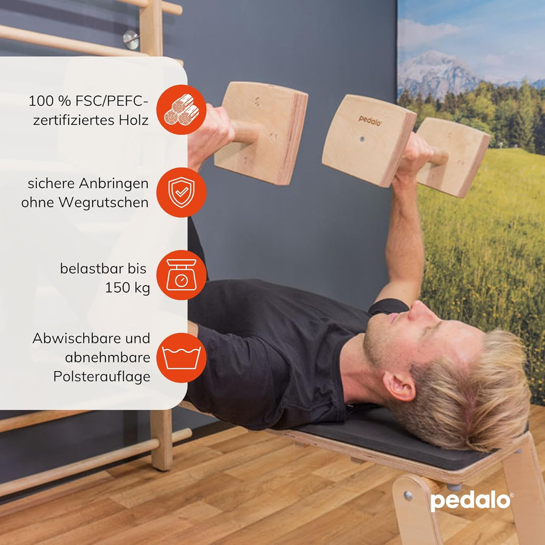 pedalo® Schrägbrett I Hantelbank I Trainingsbank I Fitness