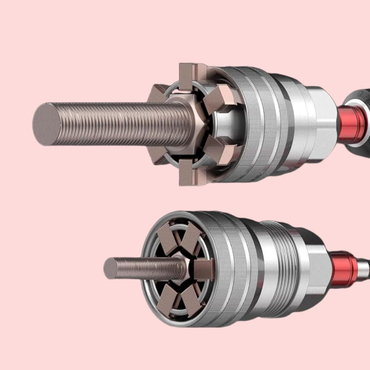 2PCS Multifunktionshülse 10mm-19mm, Verstellbarer Universal-Steckschlüssel, Metrisch 3/8-3/4&