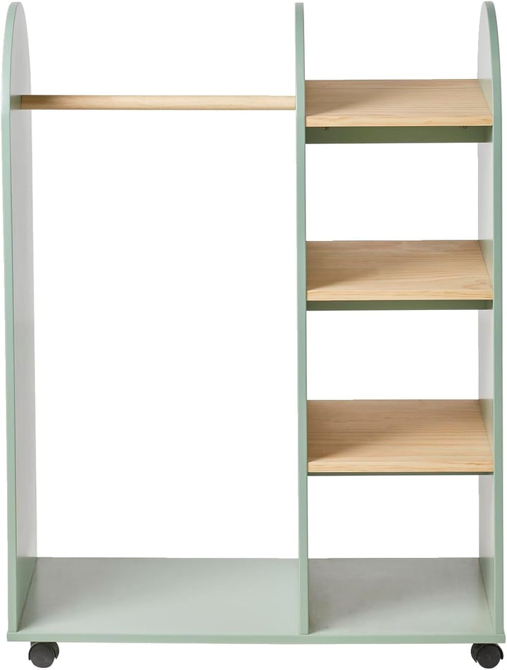 VERTBAUDET Spiegelständer, Regenbogen, Salbeigrün Salbeigrün Einheitsgrösse, Salbeigrün Einheit
