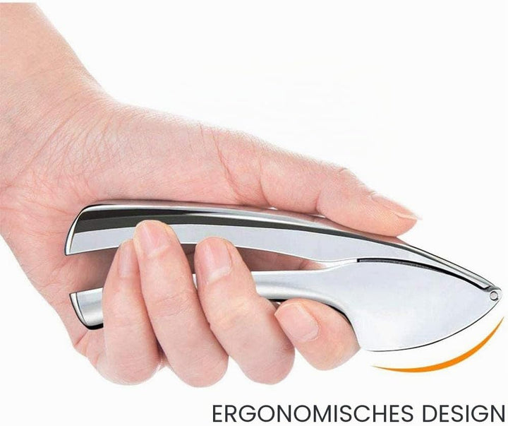Premium Knoblauchpresse Edelstahl Knoblauchpresse Einfach zu bedienen Lebensmittelhelfer