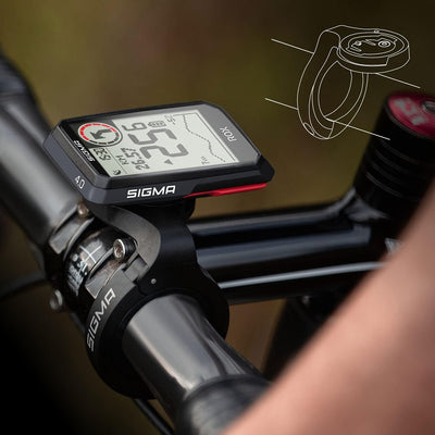 Sigma Sigma ROX 4.0 Fahrrad-Navi Fahrrad GPS, GLONASS, spritzwassergeschützt