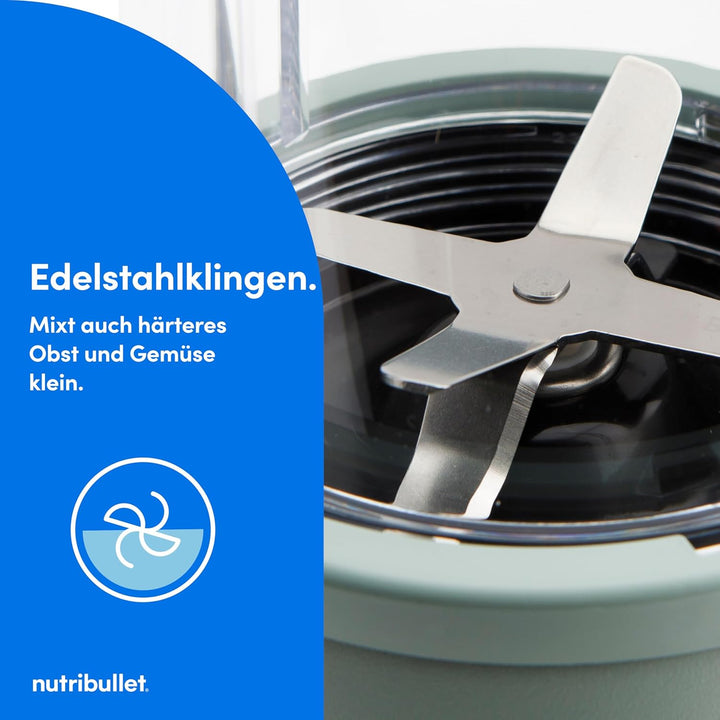 Nutribullet Pro 900 Smoothie Maker, Multifunktions-, Obst- & Gemüsemixer, kompaktes Design, einfache