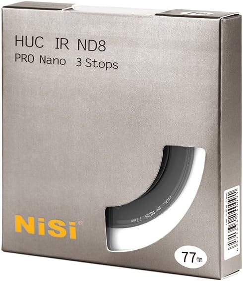 NiSi HUC IR ND8 ND0,9 (3 Blenden) ND Filter 95mm - Neutral Graufilter aus Optisches Glas mit Pro Nan