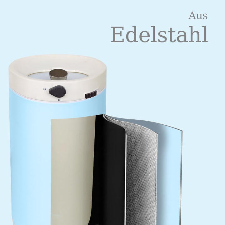 Windeleimer Geruchsdicht, Baby Windeleimer mit Deckel,Fasst bis zu 50 Windeln, Baby Mülleimer Geruch