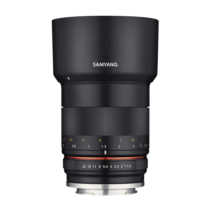 Samyang MF 85mm F1.8 ED UMC CS Sony E – manuelles Objektiv mit 85 mm Festbrennweite für spiegellose
