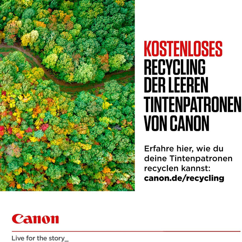 Canon Originaltinte CL-551 Y XL, Grösse XL, Gelb, Recyclebare Verpackung Gelb XL Recyclebare Verpack