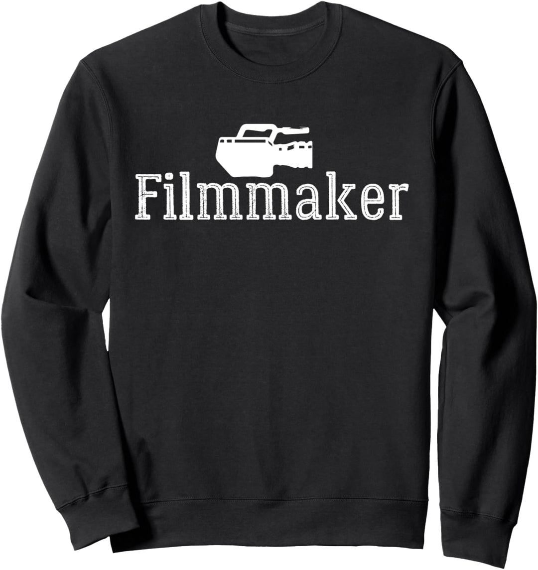 Filmmaker Schriftzug Filmproduzent Regisseur Filmemacher Sweatshirt