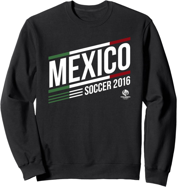 Mexico Soccer 2016 White Text Sweatshirt
