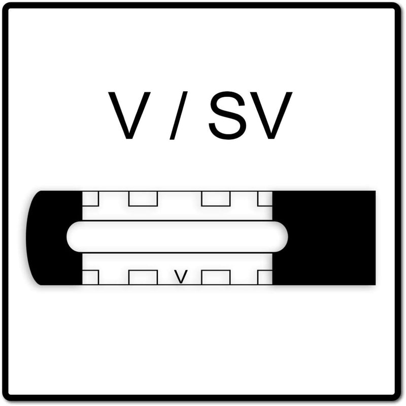 Rems Presszange V 18 mm, 570125 normal Grau, normal Grau