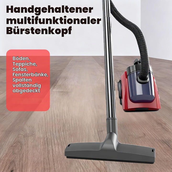 Staubsauger Beutelloser, kompakter &amp; leiser Bodenstaubsauger für Teppich - &amp; Hartböden, 1000W, Soft-