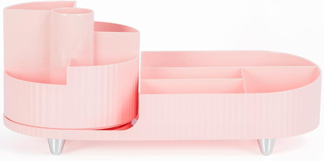 Make Up Kosmetik Organizer, 360° Drehbarer Beauty Organizer, Multifunktionale Kosmetikaufbewahrung f