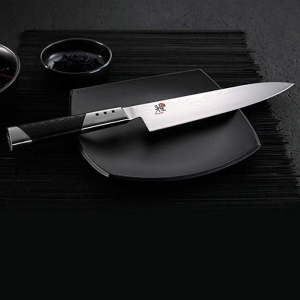 MIYABI Chutoh Fleischmesser, Klingenlänge: 16 cm, Grosses Klingenblatt, Rostfreier Spezialstahl/Mica
