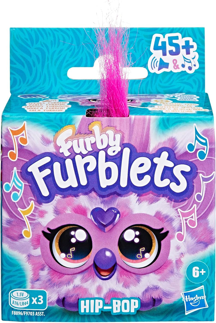 Furby Furblets Hip-Bop Mini-Freund, über 45 Geräusche, Hip-Hop-Musik & Sätze in Furbisch, elektronis