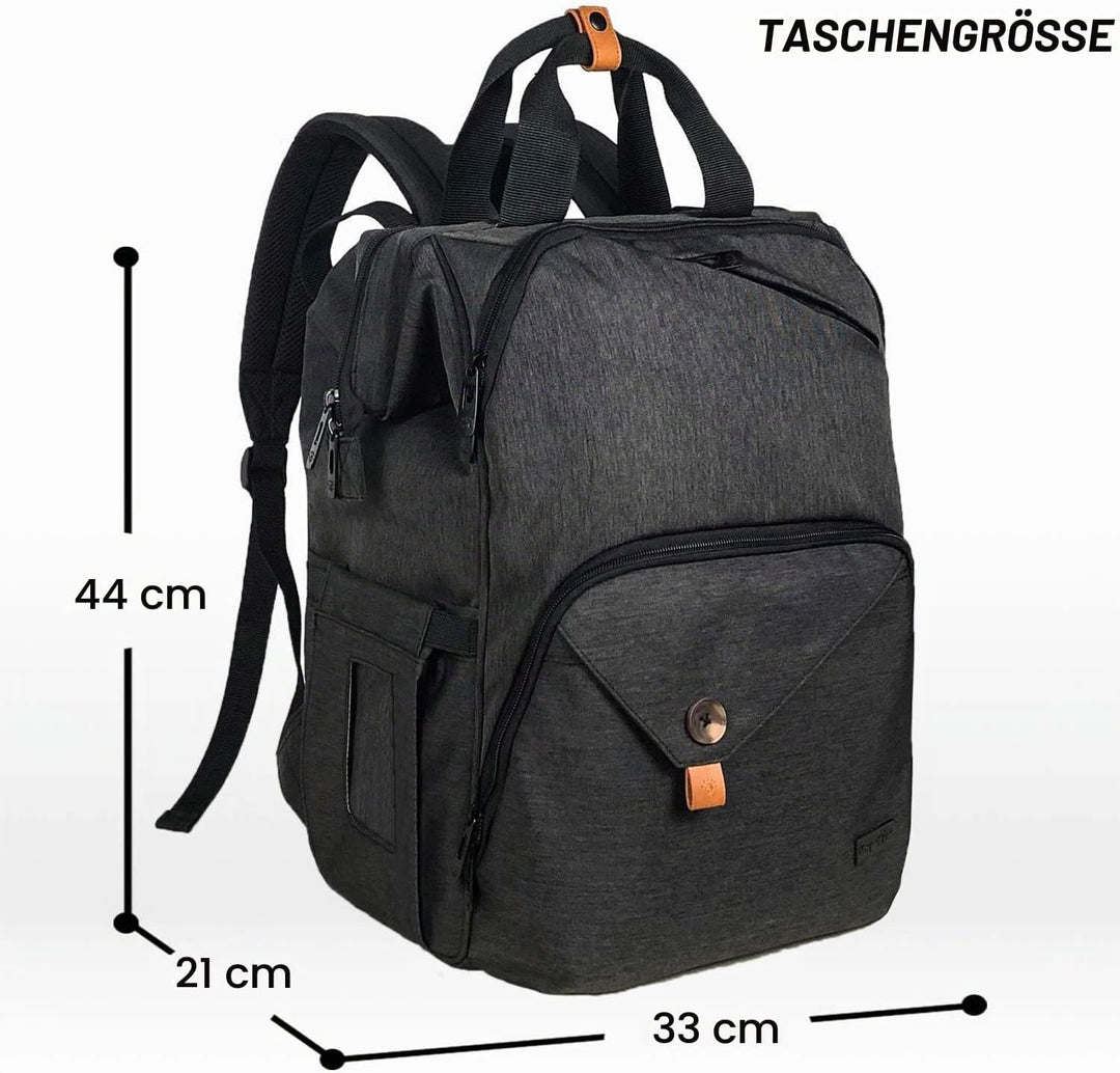 Hap Tim Baby Wickelrucksack Wickeltasche/Rucksack - Multifunktions-Designer Windeltaschen Grosse Kap