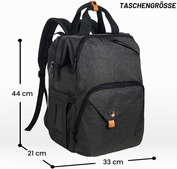 Hap Tim Baby Wickelrucksack Wickeltasche/Rucksack - Multifunktions-Designer Windeltaschen Grosse Kap