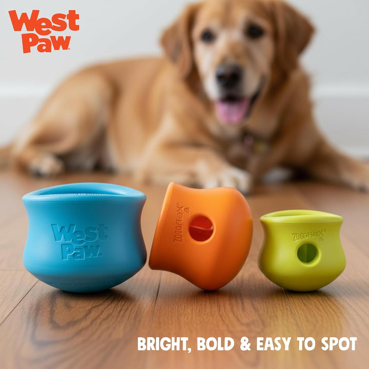 Zogoflex Toppl Hundespielzeug,Small Small orange - tangerine orange, Small orange - tangerine orange