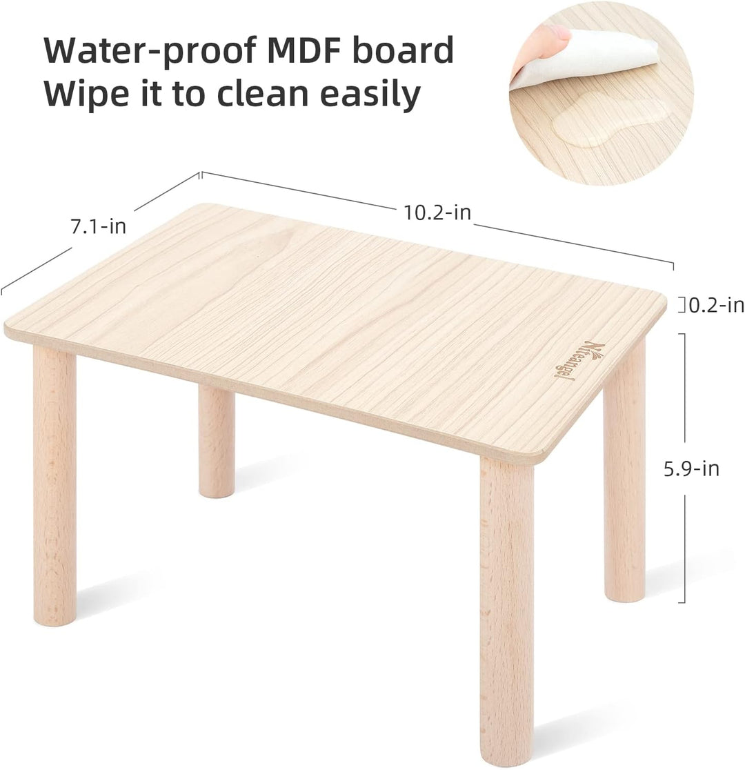Niteangel Hamster-Spielplattform aus Holz für syrische Zwerghamster, Rennmäuse, Mäuse, Degus oder an