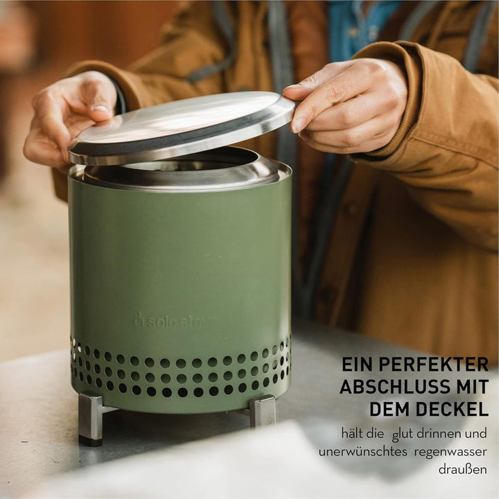 Solo Stove Mesa XL Accessorie-Set | Inkl. 4 Mini-Röstspiesse aus Edelstahl + Ablagen, Pellet Schaufe