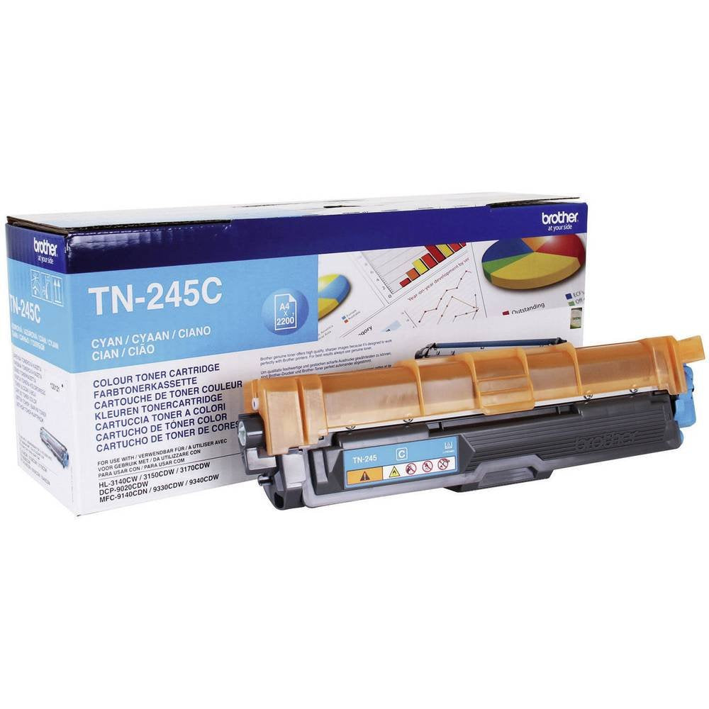 Brother Original Jumbo-Tonerkassette TN-245C cyan (für Brother HL-3140CW, HL-3150CDW, HL-3170CDW, DC