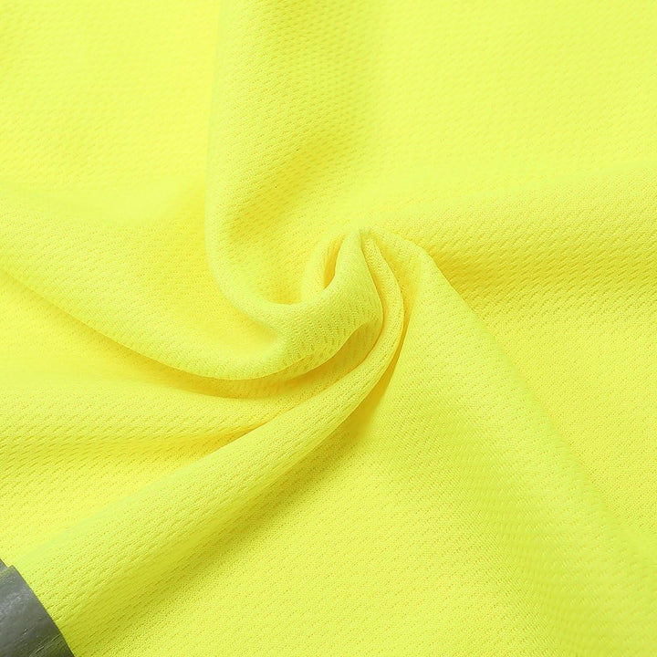 AYKRM Warnschutz T-Shirt Kurzarm Arbeitsshirt Kurzarmshirt Warnshirt Arbeitshemd Warnschutz t Shirt