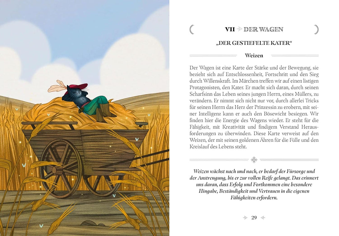 Magie des Märchenwaldes (VIVIDA): Tarotkarten, Märchen & Zauberpflanzen; Set mit Buch und 78 Karten,