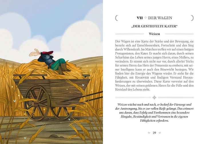 Magie des Märchenwaldes (VIVIDA): Tarotkarten, Märchen & Zauberpflanzen; Set mit Buch und 78 Karten,