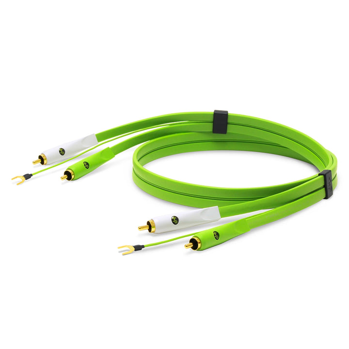 NEO by Oyaide d+ RCA Plattenspieler (Klasse B) 1M - Audiokabel für DJs, Musiker und Produzenten