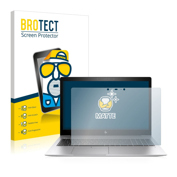 BROTECT Entspiegelungs-Schutzfolie für HP EliteBook 850 G5 Touch Matte Displayschutz-Folie, Anti-Ref