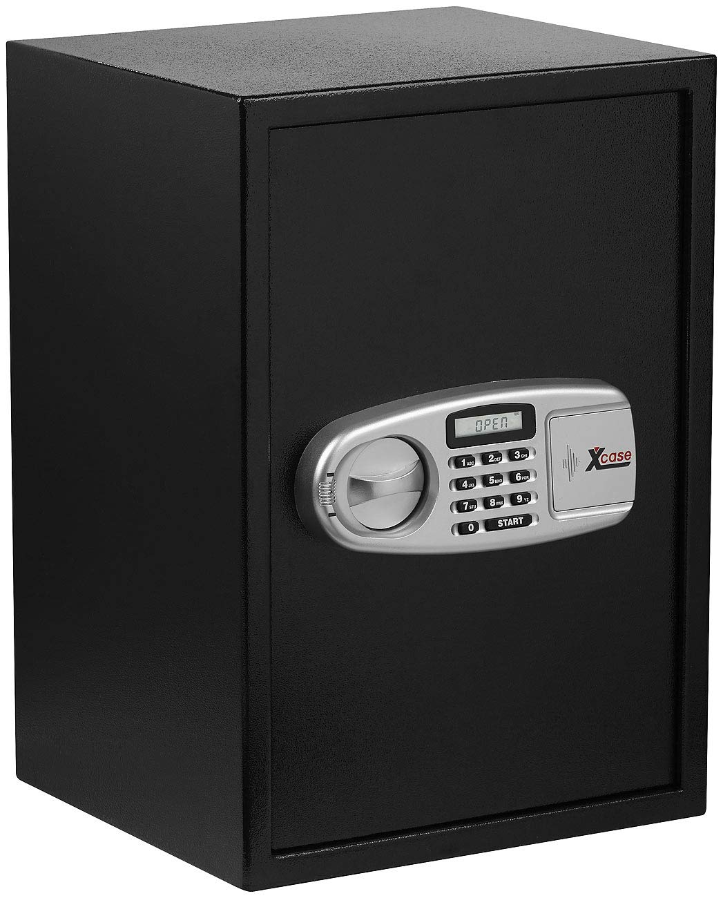 Xcase Tresore: Grosser-Stahlsafe mit digitalem Code-Schloss und LCD-Display, 50 Liter (Wandtresor, W