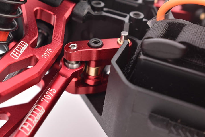 GPM Aluminium 7075 Steering Set for Arrma 1/18 Granite GROM MEGA 380 Brushed 4X4 Monster Truck ARA21