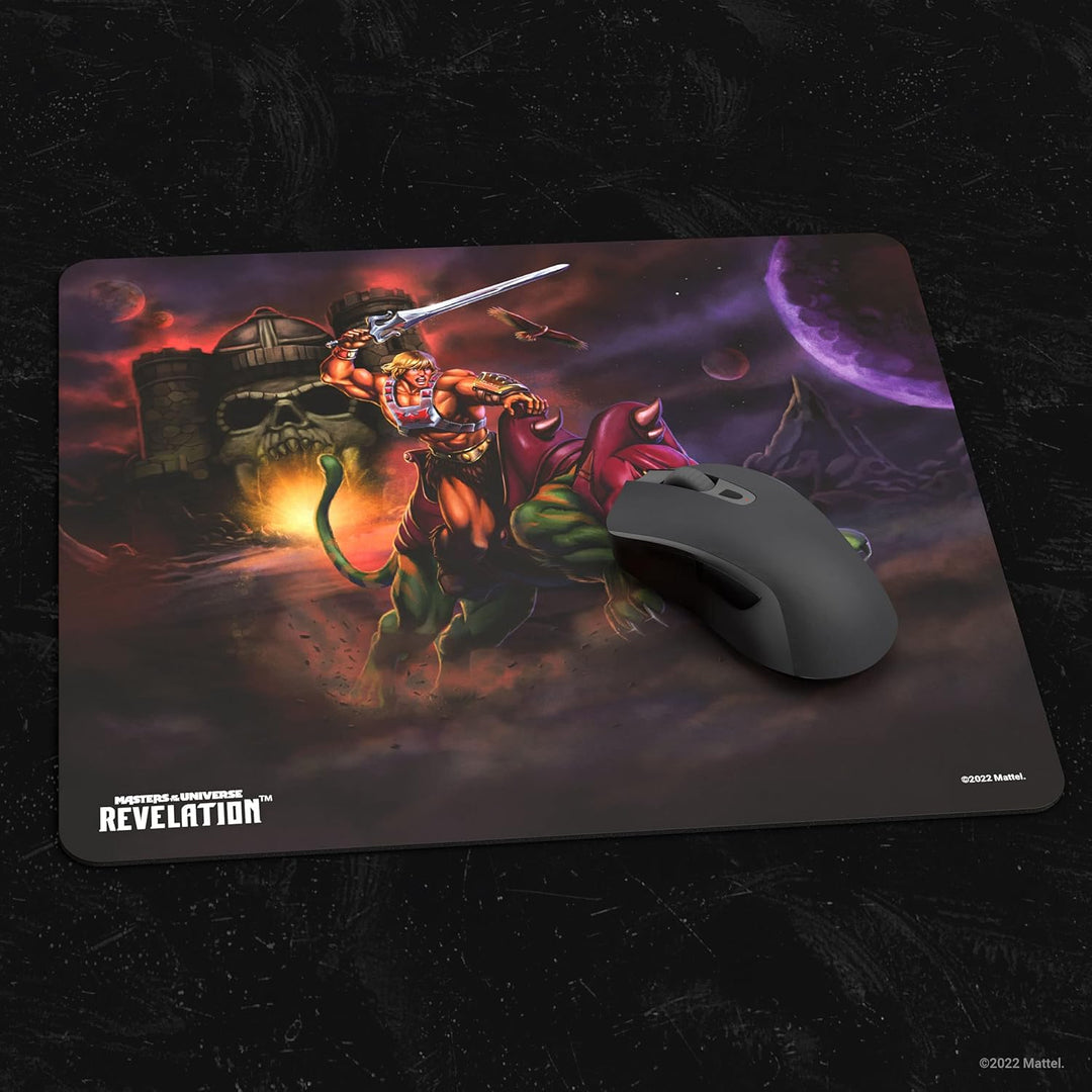 heo of The Universe: Revelation Mousepad He-Man and Battle Cat 25 x 22 cm