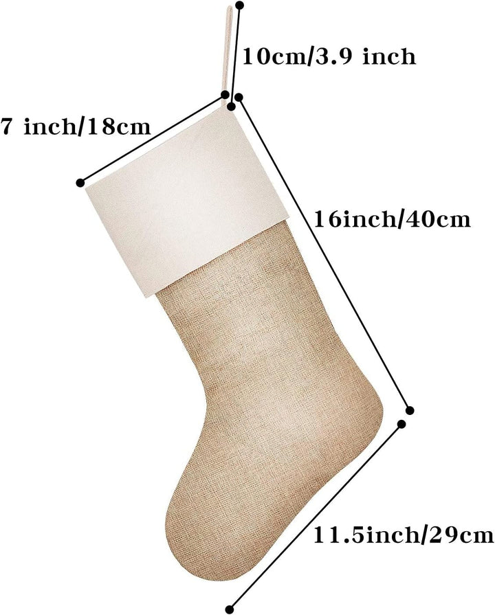 SAVITA 5 Stück Weihnachtsstrümpfe Weihnachten Kamin hängende Strümpfe für Gunst, Urlaub Party Bonbon