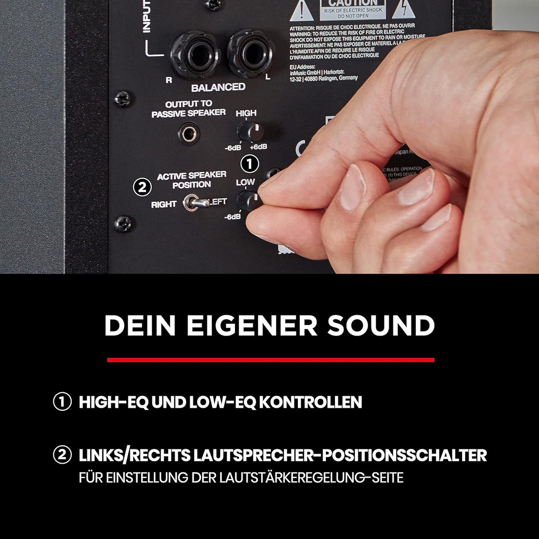 M-Audio BX3 und AIR 192 4-3.5" Studio-Monitore 120w und USB Audio Interface für Recordind und Multim