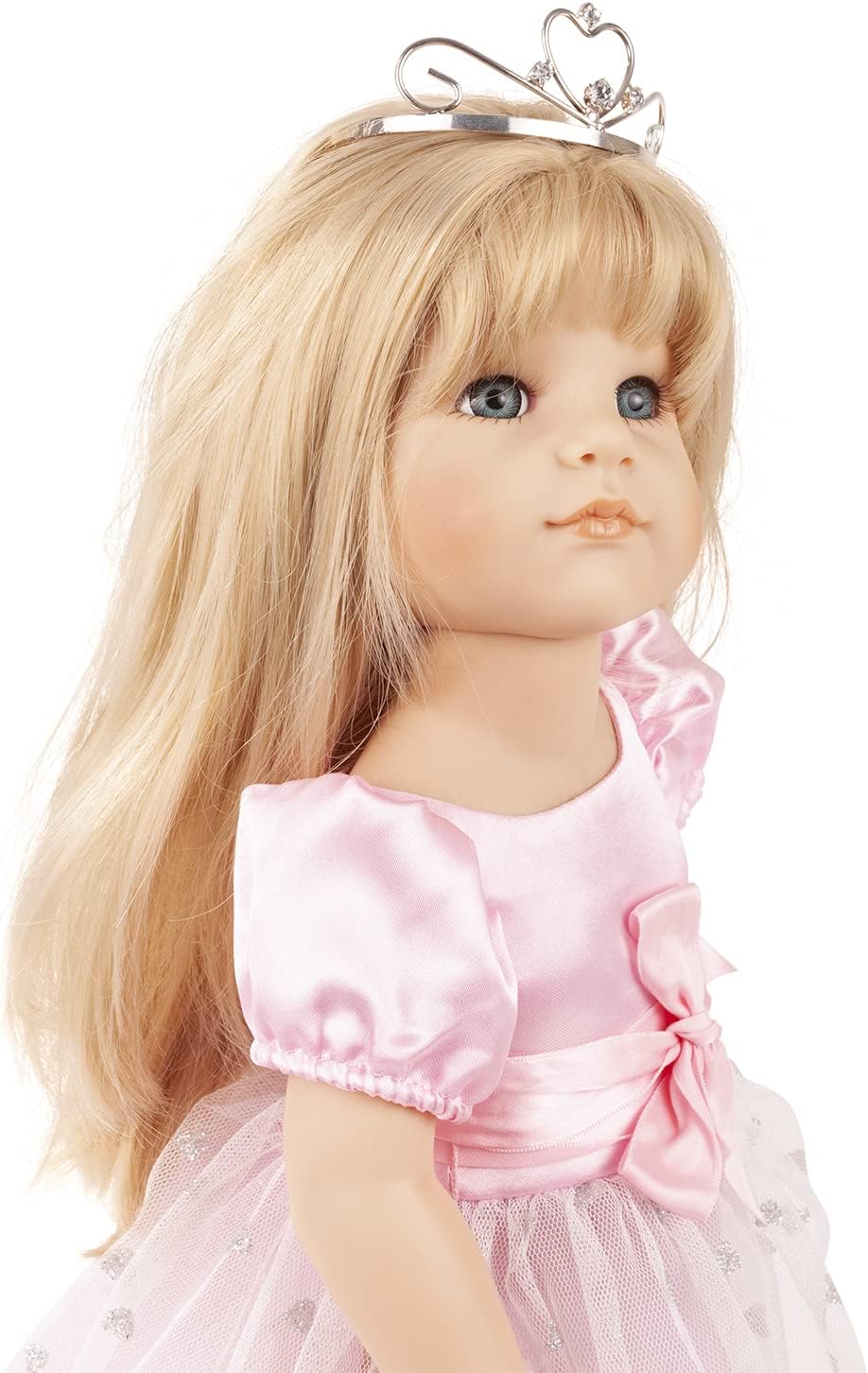 Götz 1359072 Hannah als Prinzessin Puppe - Princess - 50 cm grosse Stehpuppe mit blonden Langen Haar