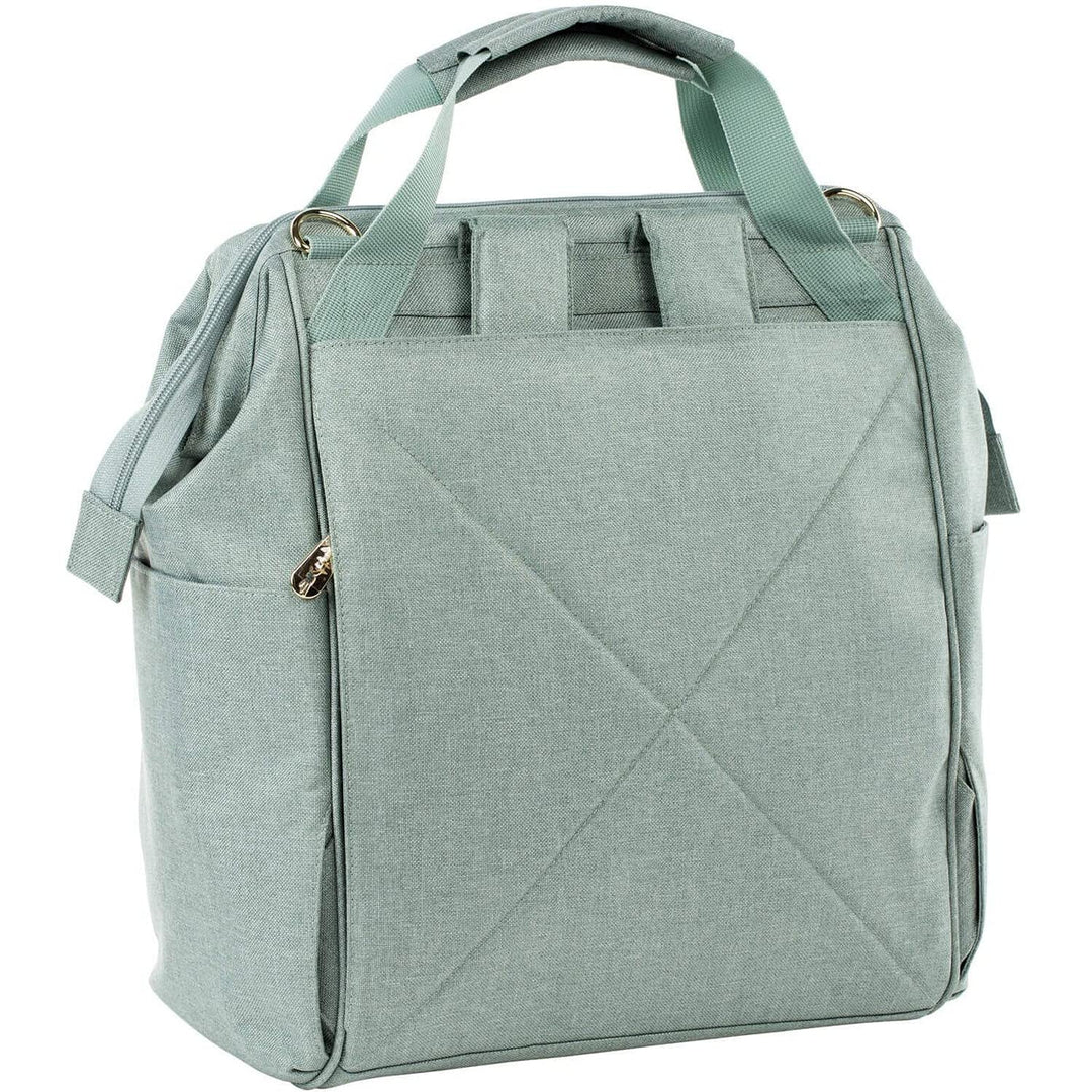 LÄSSIG Baby Wickelrucksack Wickeltasche inkl. Wickelzubehör nachhaltig produziert/Goldie Backpack, m