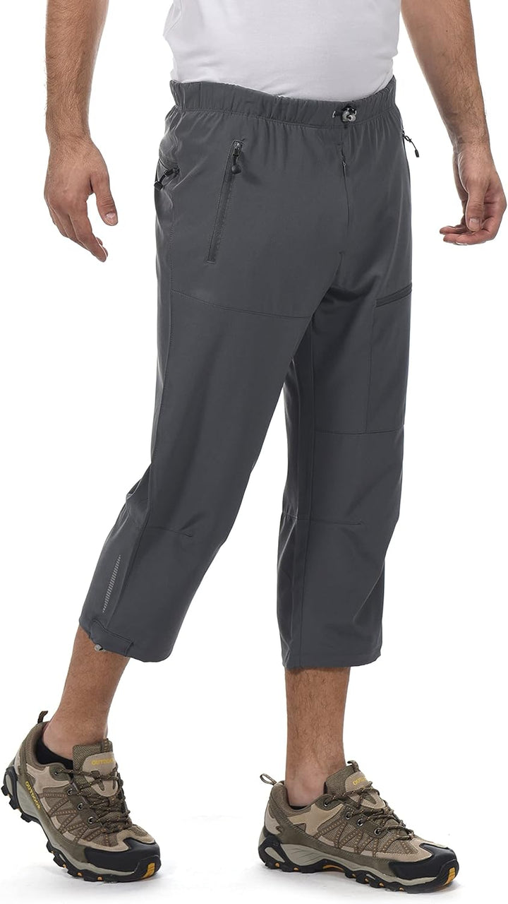 Little Donkey Andy Herren Outdoor Wanderhose Quick Dry 3/4 Capri Shorts Leichte Trekkinghose Wanderr
