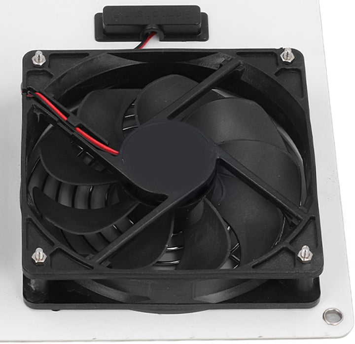 Solar-Doppellüfter-Kit, 100 W Solarbetriebener Ventilator Wasserdicht Solarbetriebener Ventilator So