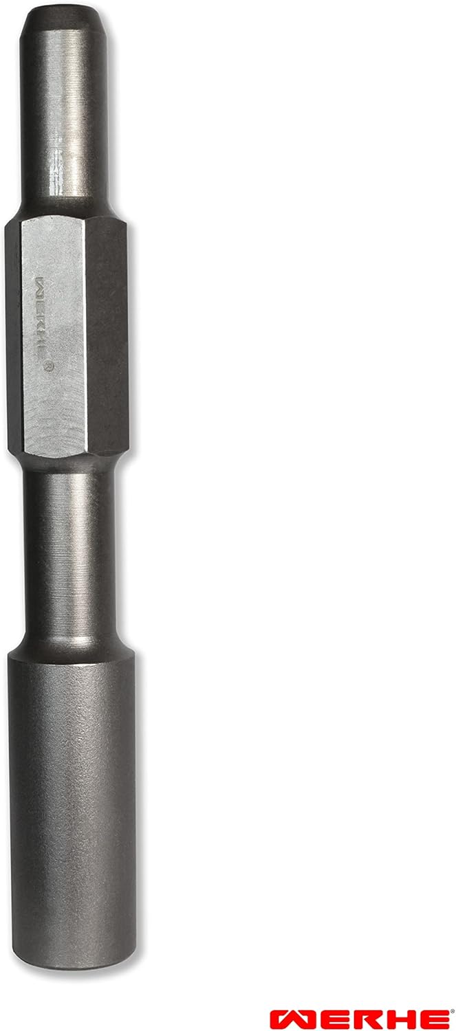 WERHE® Professional HEX30 Erdnageleintreiber zum Einstecken von Tiefenerder Erder Erdung Staberder –