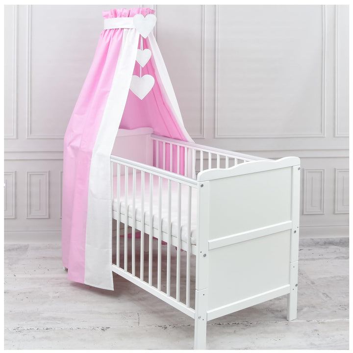 Generisch Baby Delux Babybett Himmel Betthimmel Baumwolle Baldachin für Babybett Kinderbett Wiege St