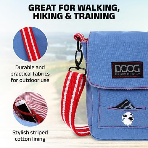 DOOG Walkie Umhängetasche Blau, Blau