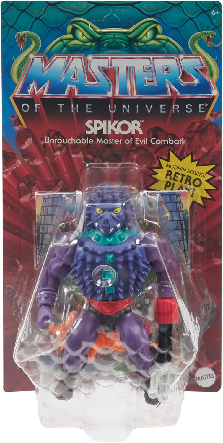 MASTERS OF THE UNIVERSE Actionfiguren - He-Man und Skeletor in der Retro-Verpackung, Mini-Comic-Heft