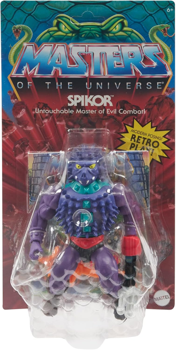 MASTERS OF THE UNIVERSE Actionfiguren - He-Man und Skeletor in der Retro-Verpackung, Mini-Comic-Heft