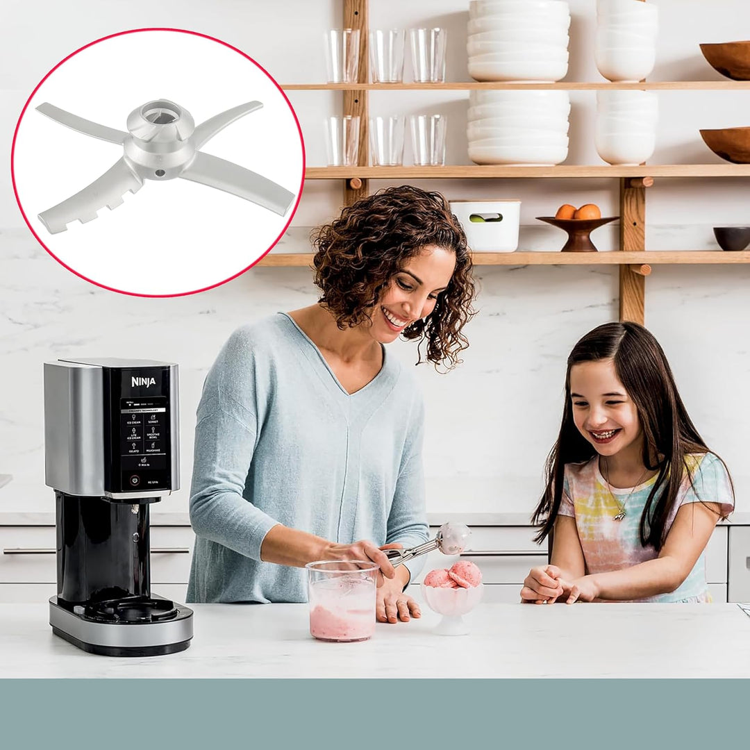 CDDCWZ Ersatz-Paddelklinge für Ninja Creami NC300 Serie Eismaschinen, Ersatz für Ninja Creamerizer N