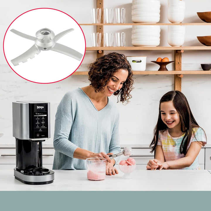 CDDCWZ Ersatz-Paddelklinge für Ninja Creami NC300 Serie Eismaschinen, Ersatz für Ninja Creamerizer N