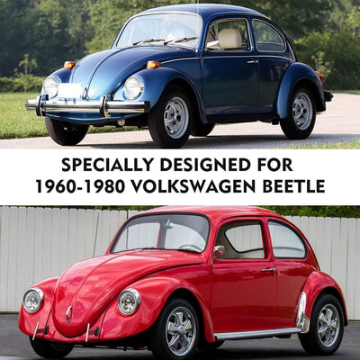 Autoabdeckung Vollgarage Ersatz für VW Beetle 1960-1980, 300D Allwetter Reflektierende Autoabdeckung