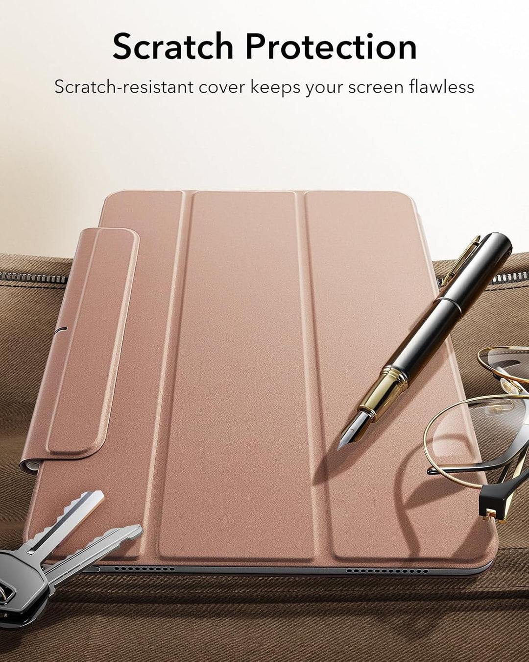 ESR für iPad Air 11 Zoll 2026 Hülle M4/M3/M2, iPad Air 5/4 Hülle (2025/2024/2022/2020) Starke Magnet